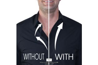 Placket Stay - Million Dollar Collar - 500,000 Shirts Upgraded