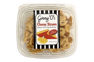 Ginny O's Cheese Straws Round Tins