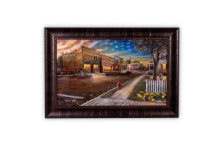 Jim Hansel 13 X 21 Framed Print-Home of the Brave