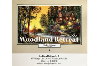2027 Jim Hansel Woodland Retreat Calendar