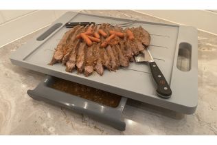 Karving King Dripless Cutting Board 2 in 1 System