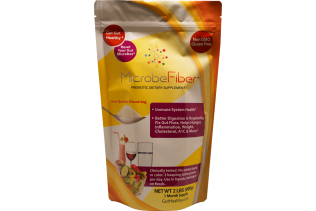 MicrobeFiber Prebiotic, All Natural for Gut Health