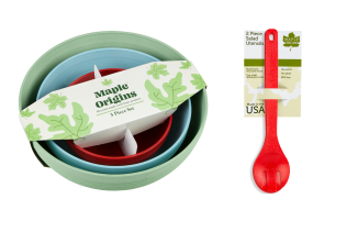 Maple Origins 3pc Set with Bonus Serving Spoon & Fork