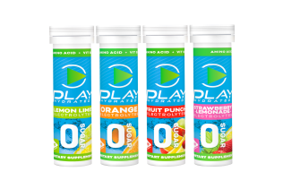 Play Hydrated Electrolytes, Natural SUGAR FREE Hydration Tablets