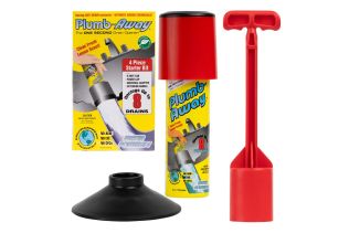 Plumb Away-Drain Clog Remover-Starter Kit
