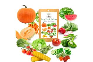 Raw Earth Colors Garden Seeds