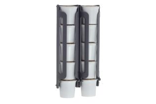 Sidekick® Coffee Pod Dispenser 2-Pack, Charcoal Gray