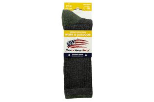 Diamond Series Crew - Charcoal / Bean Olive Socks