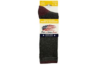 Diamond Series Crew - Charcoal / Cardinal Socks