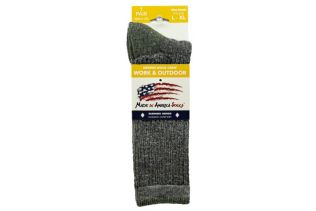 Diamond Series Crew - Gray / Bean Olive Socks