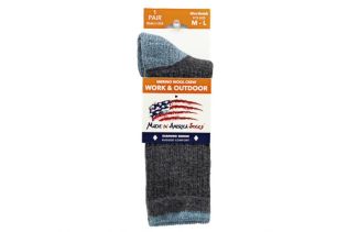 Diamond Series Crew — Charcoal / Colombia Blue Socks
