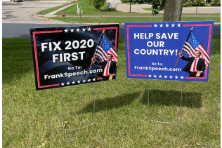 FrankSpeech.com Yard Signs