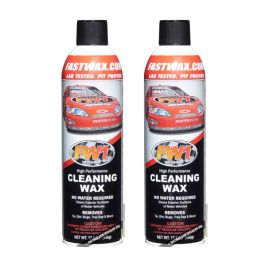 2-Pack - FW1 Waterless Car Wash & Wax with Carnauba for Multiple Surfaces -  Cleaning Wax Ultra Shine Spray Fast Cleaner - No Silicone 17.5 oz / 496 g
