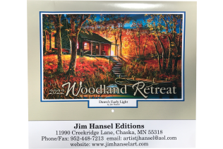 2022 Jim Hansel Woodland Retreat Calendar