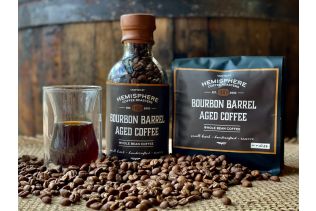 Hemisphere Coffee Bourbon Barrel Gift Set