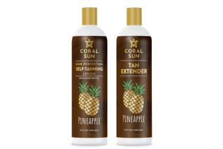 Coral Sun Self Tanning Lotion And Tan Extender Set