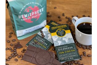 Hemisphere Coffee Craft Chocolate & Coffee pairing gift set