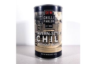 DEW CHILLI 3-Pound Family Size Can with Tote Bag