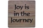Wonderstone Sandstone Coasters-Joy is in the Journey set of 4
