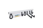 White - Hang It Simple Wall Mount Hanging Storage 18" Kit