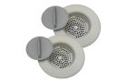 Flex Strainer Sink Strainer - Gray 2 Pack
