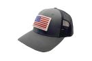 Classic Trucker Cap with USA Flag Patch