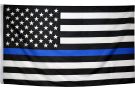 3 x 5 Thin Blue Line US Flag