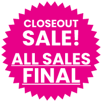 Closeout Sale All Sales Final