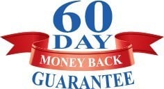 60 day money back guarantee